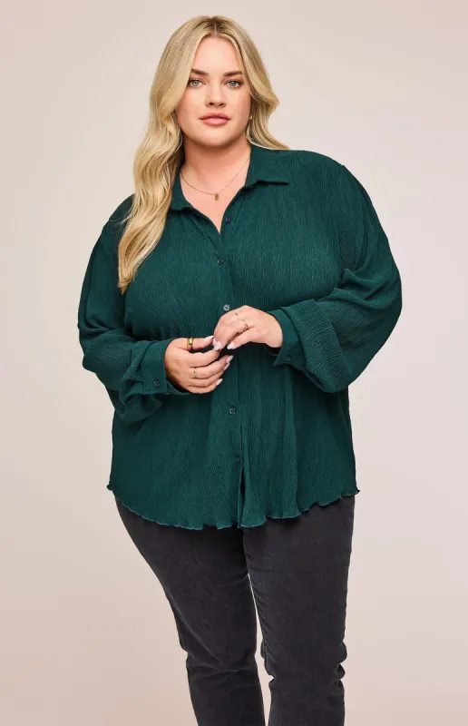 Sheila Button Down Shirt made by Gentle Fawn