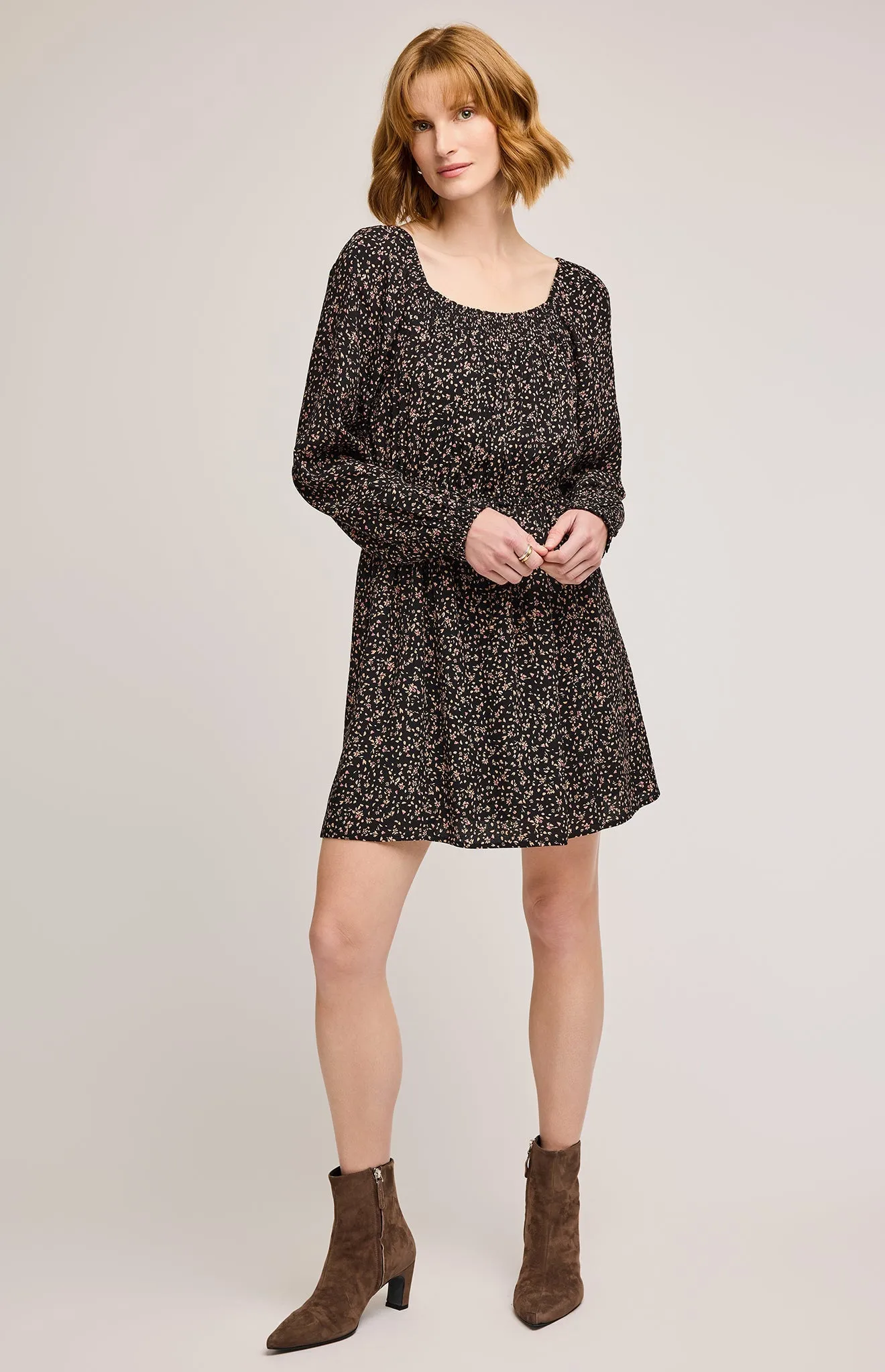 Sutton Floral Mini Dress sold by Gentle Fawn product image thumbnail 2