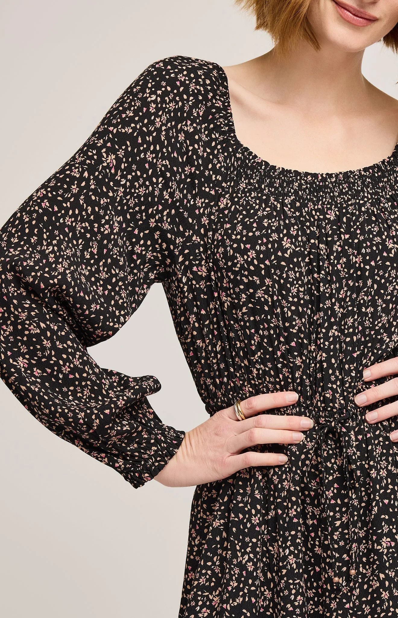Sutton Floral Mini Dress sold by Gentle Fawn product image thumbnail 3