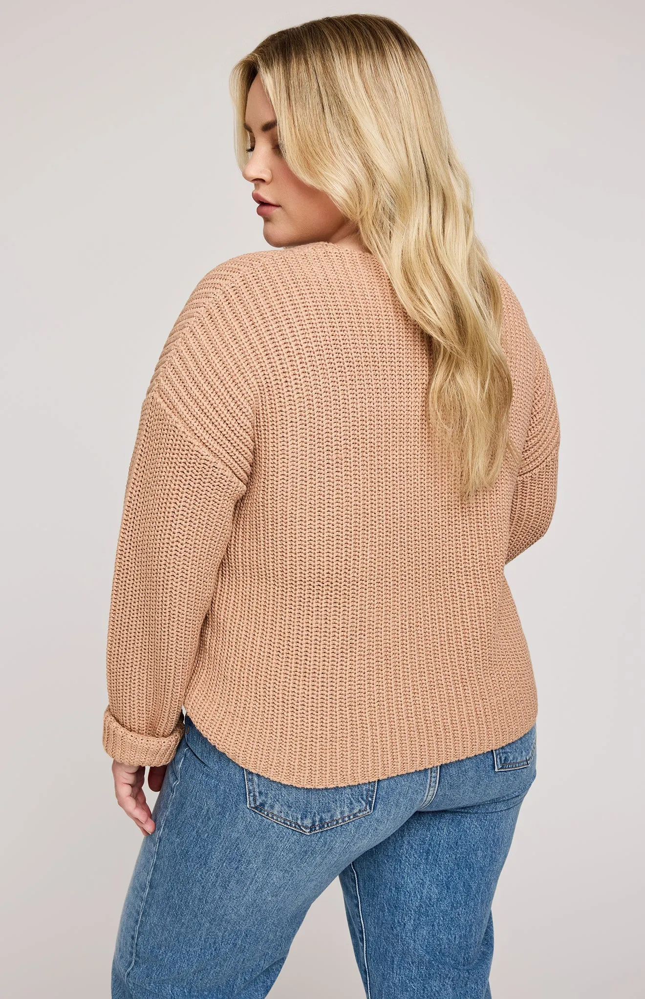 Spencer V-Neck Knit Sweater sold by Gentle Fawn product image thumbnail 2