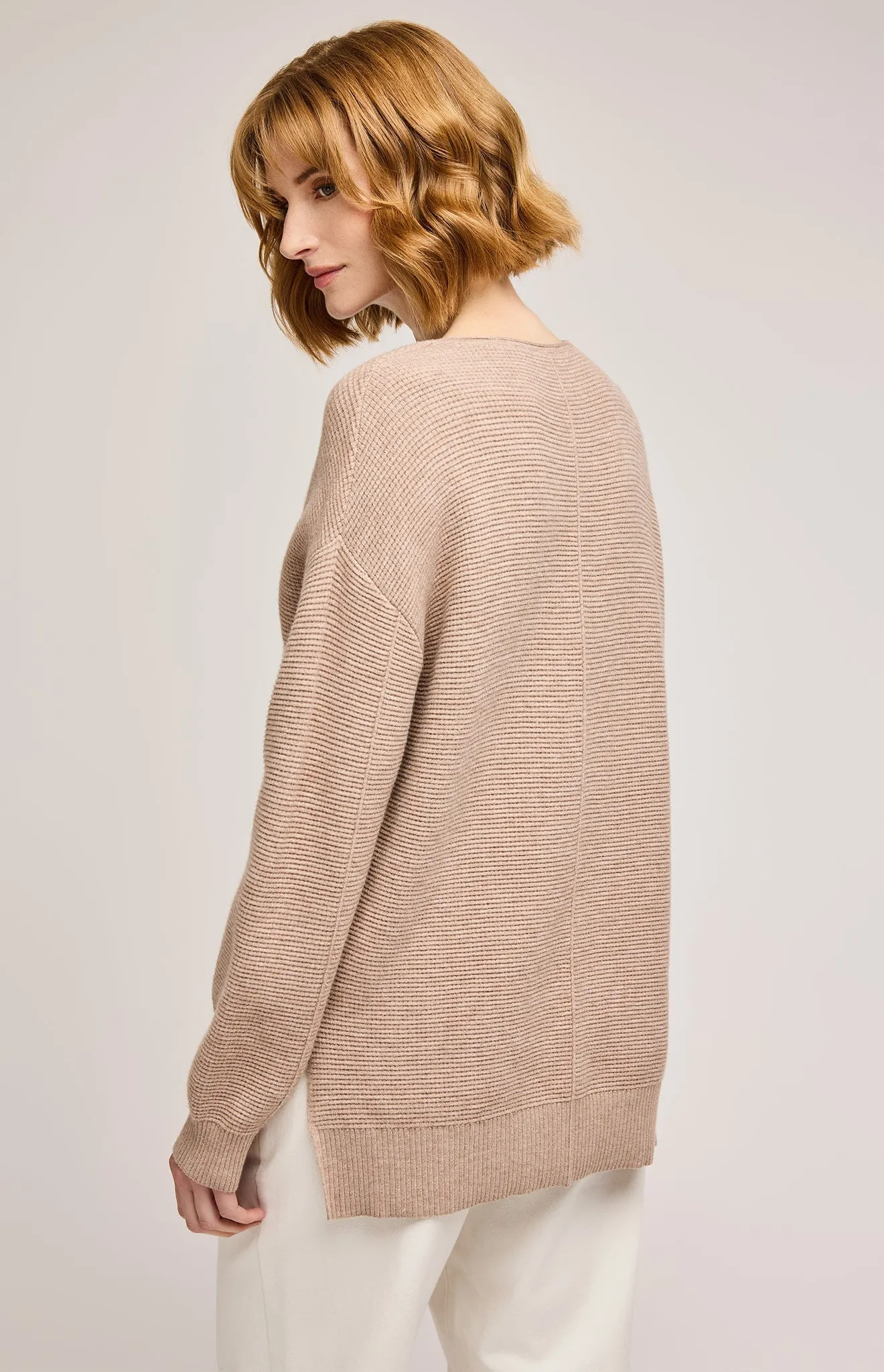 Lisbon V-Neck Knit Sweater sold by Gentle Fawn product image thumbnail 4
