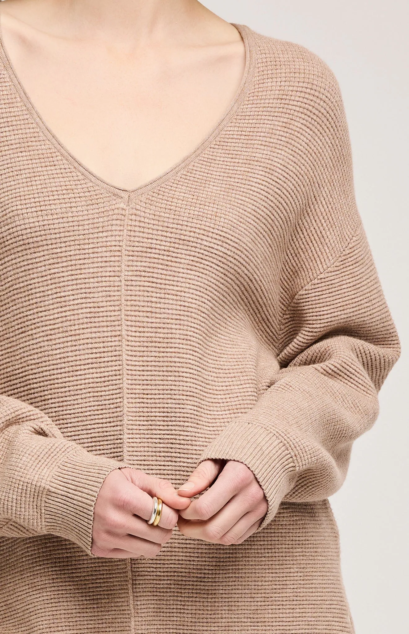 Lisbon V-Neck Knit Sweater sold by Gentle Fawn product image thumbnail 2