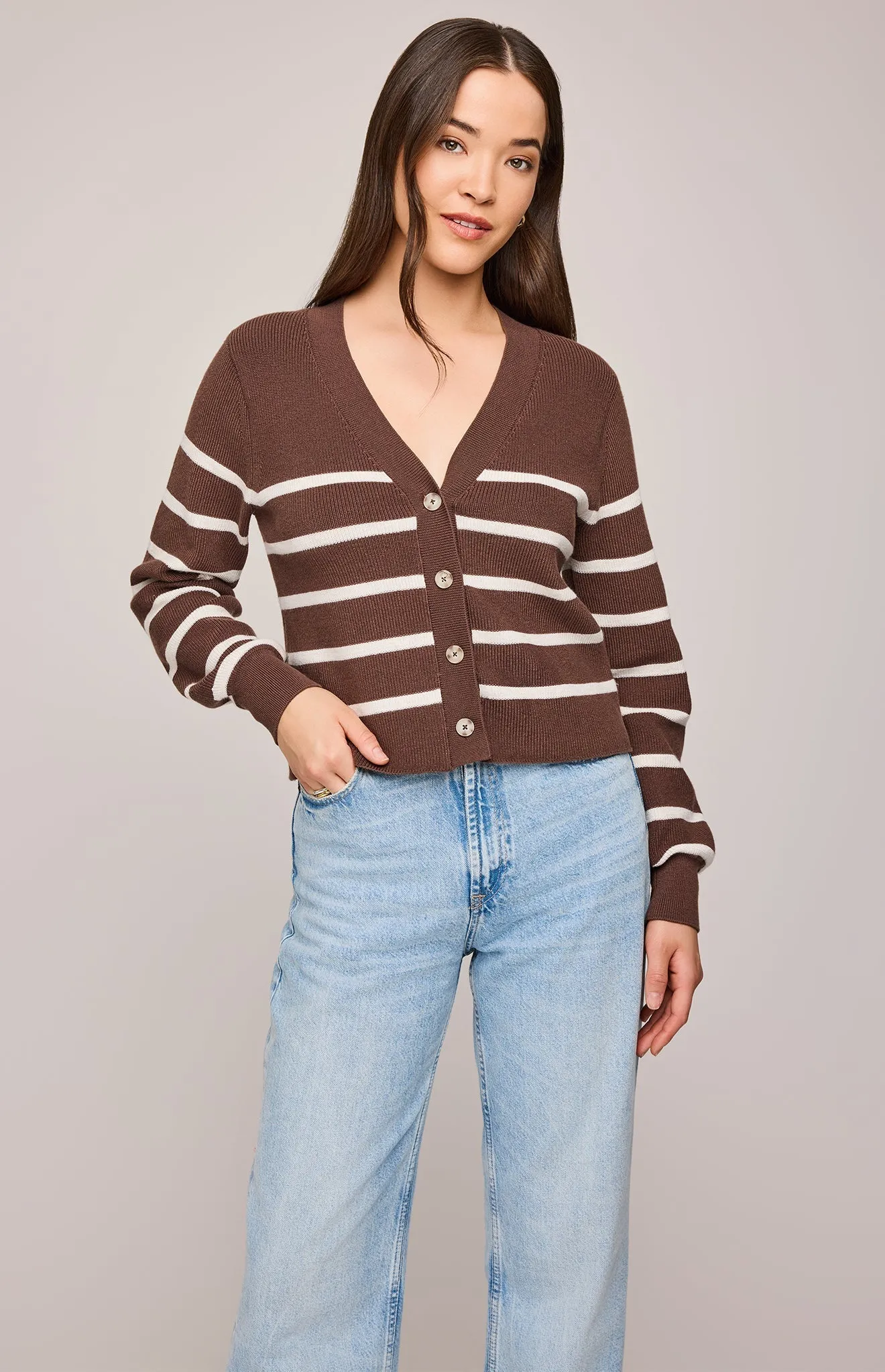 Eden Striped Cardigan sold by Gentle Fawn product image thumbnail 2