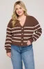 Eden Striped Cardigan sold by Gentle Fawn