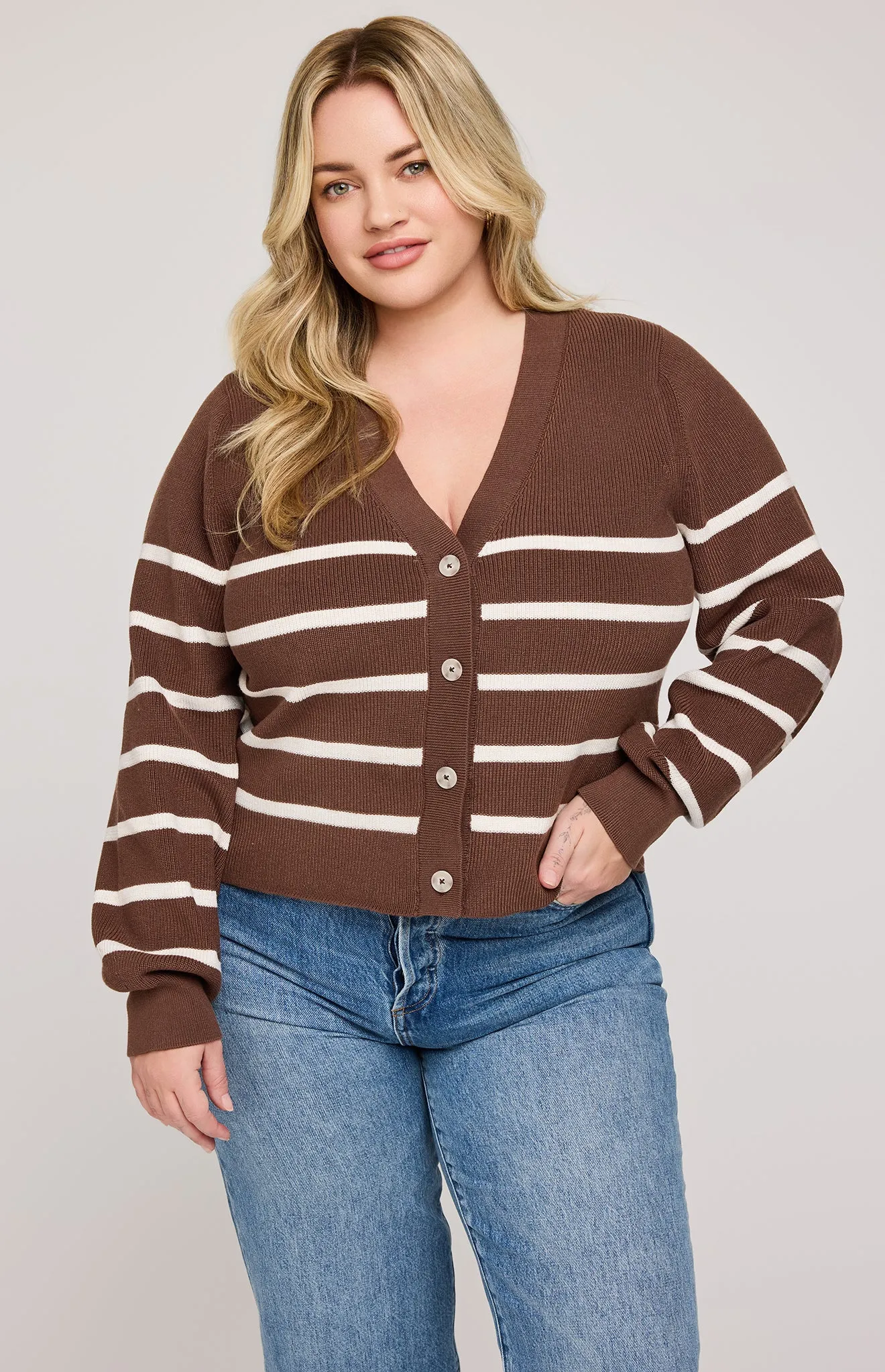 Eden Striped Cardigan sold by Gentle Fawn product image thumbnail 4
