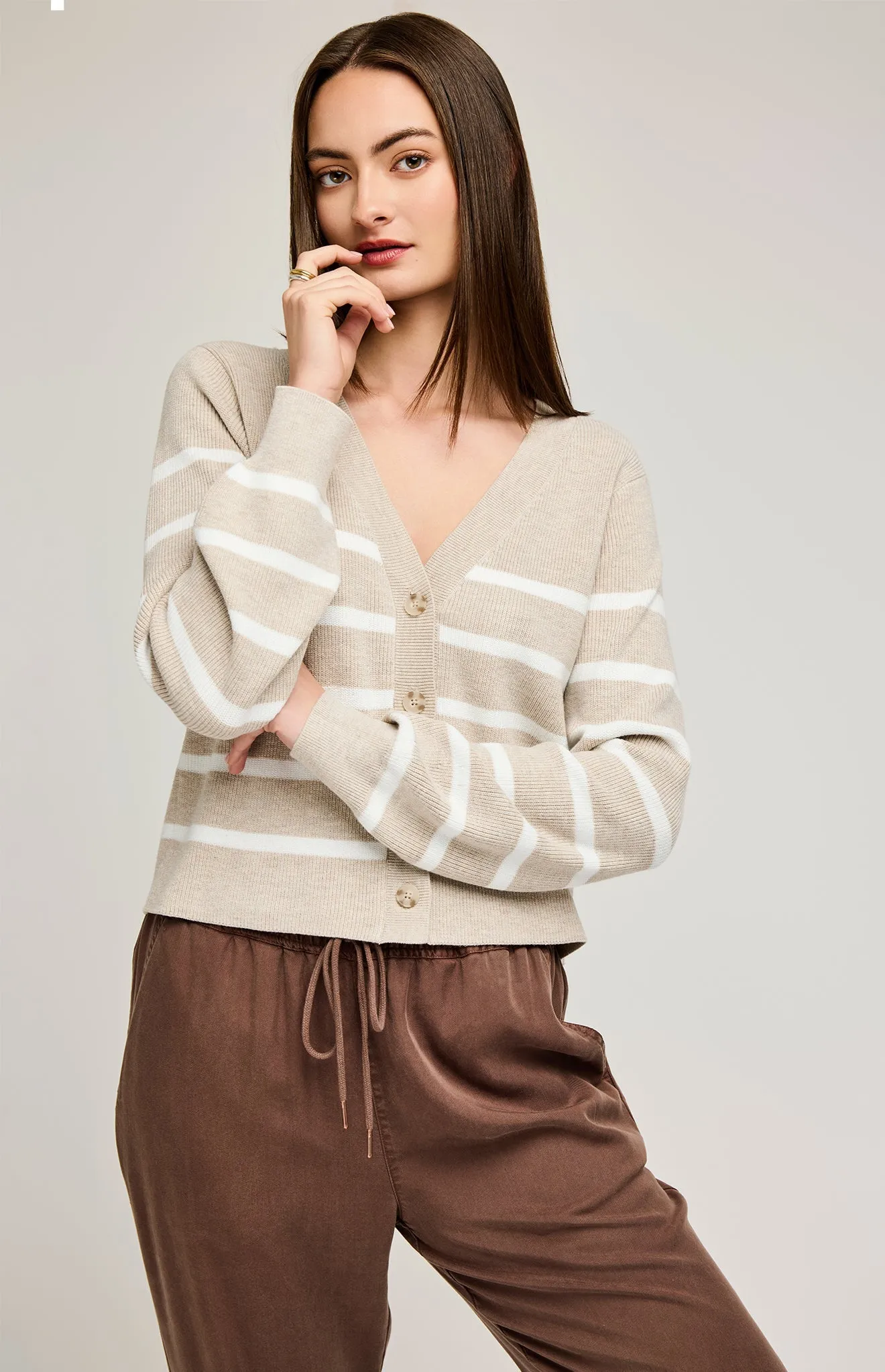 Eden Striped Cardigan sold by Gentle Fawn product image thumbnail 2