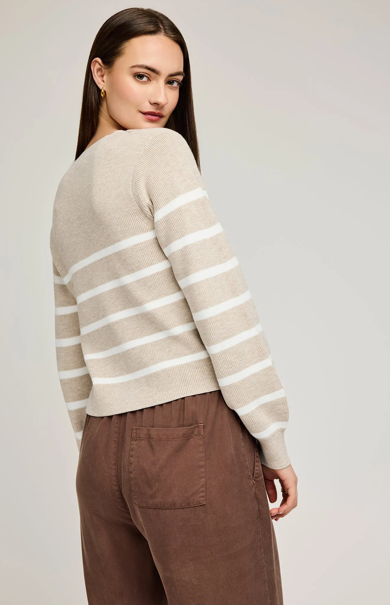 Eden Striped Cardigan sold by Gentle Fawn product image thumbnail 3