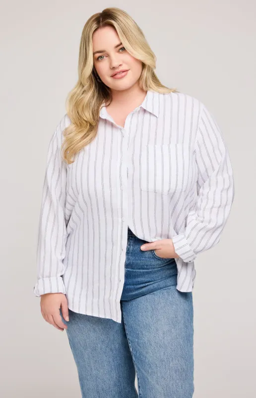 Dominique Button Down Shirt sold by Gentle Fawn