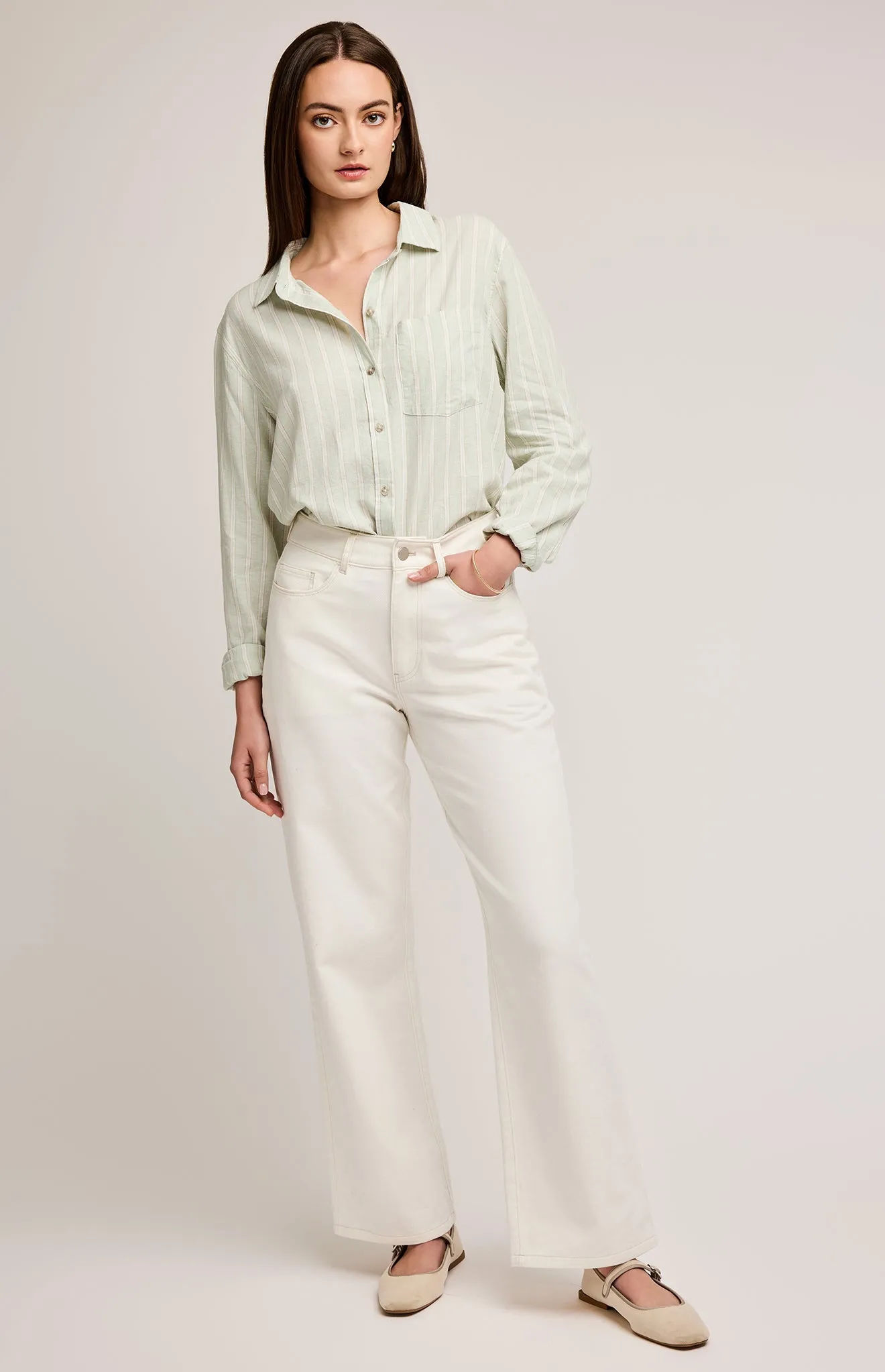 Dominique Button Down Shirt sold by Gentle Fawn product image thumbnail 5