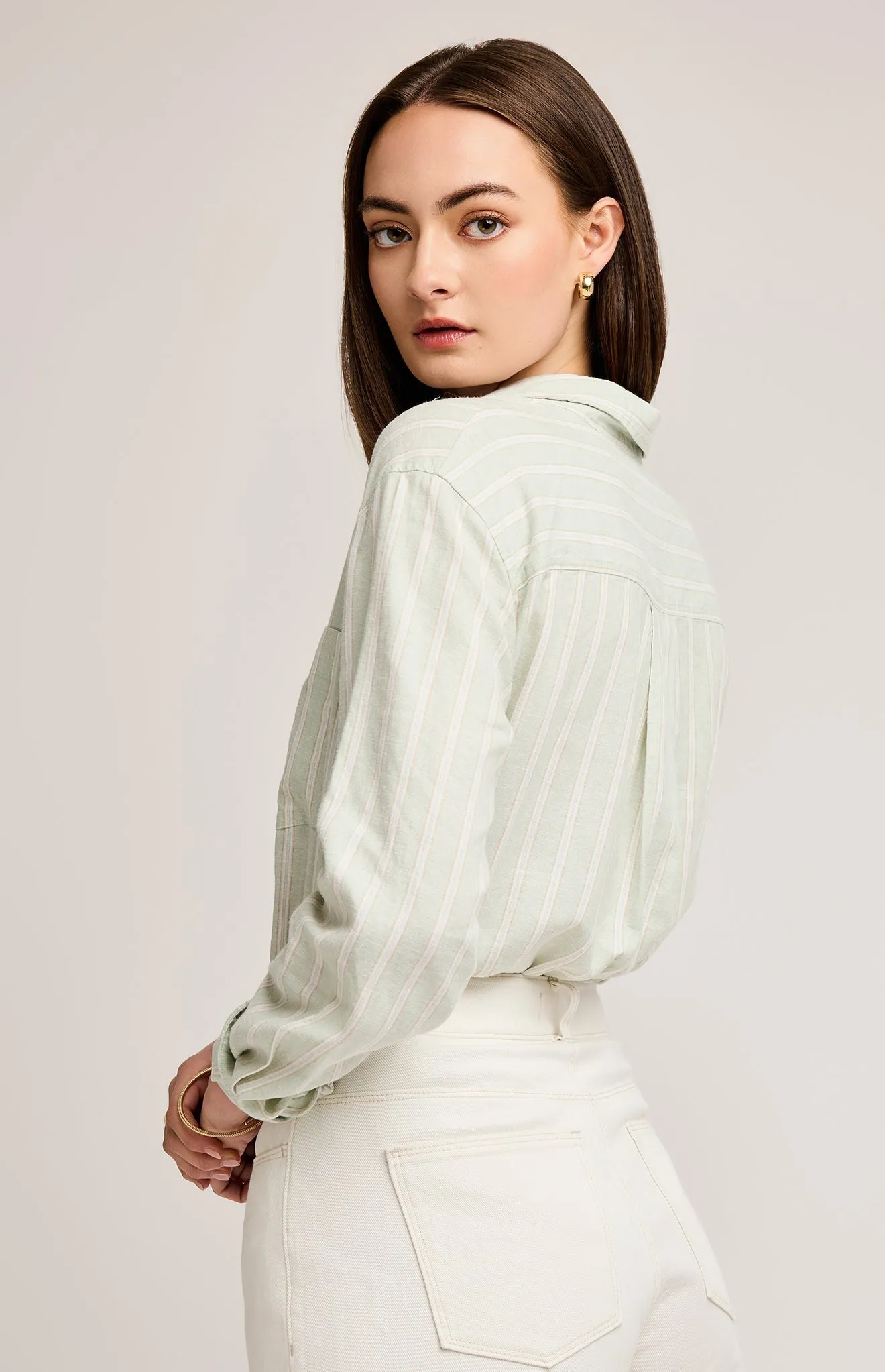 Dominique Button Down Shirt sold by Gentle Fawn product image thumbnail 2