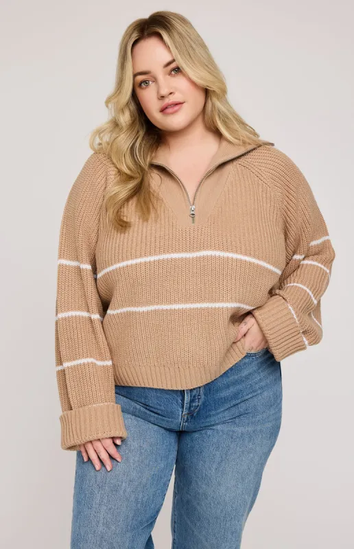 Declan Half Zip Pullover sold by Gentle Fawn
