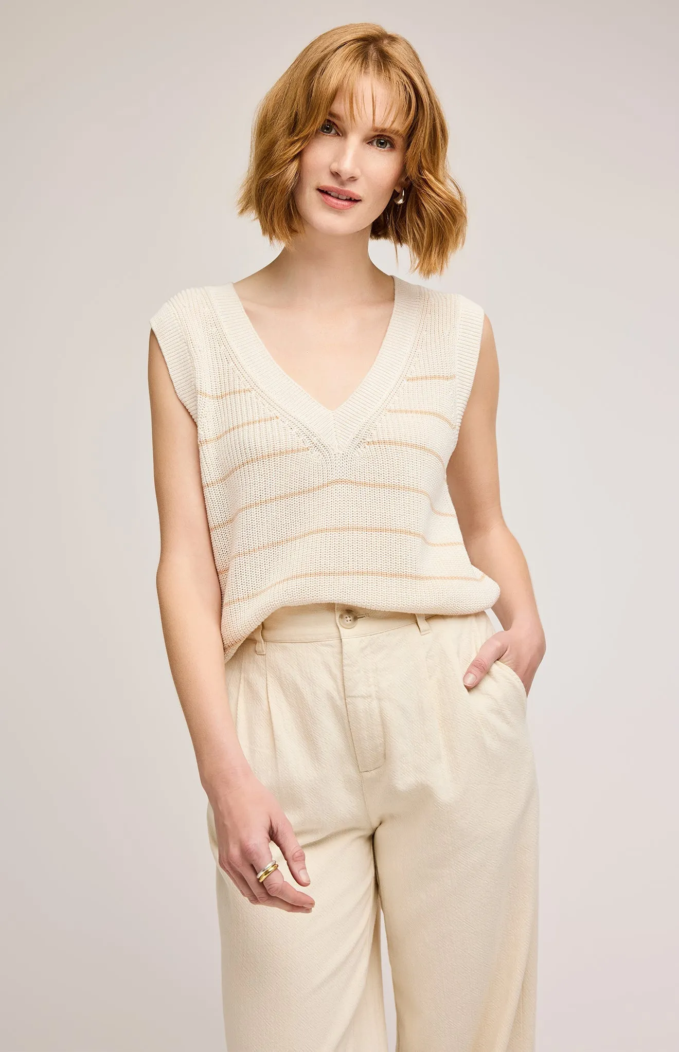 Tanner Knit Vest sold by Gentle Fawn product image thumbnail 2