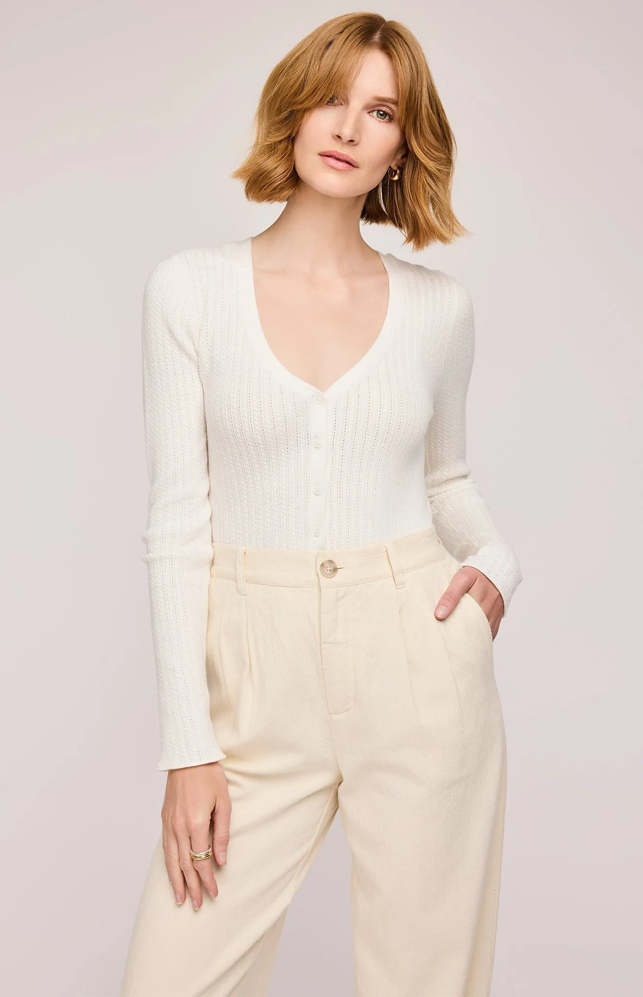 Mia V-Neck Pullover Top sold by Gentle Fawn product image thumbnail 2