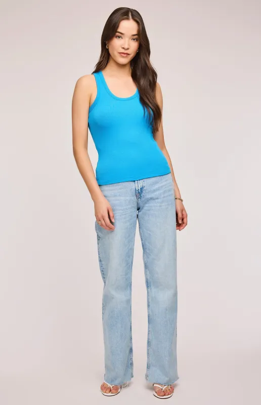 Bowen Ribbed Tank Top sold by Gentle Fawn