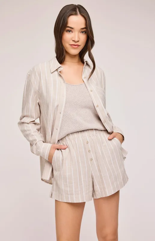 Amalfi Linen Shorts sold by Gentle Fawn