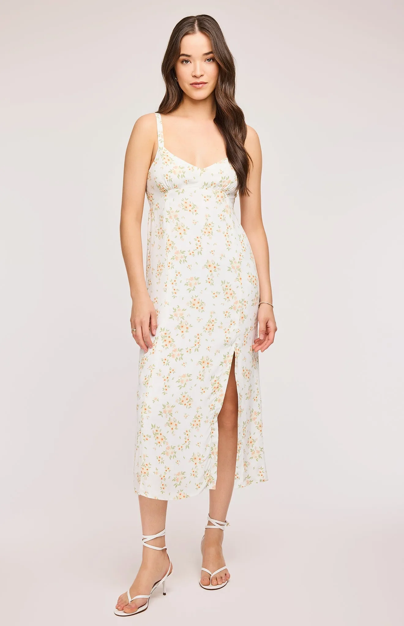 Lysandra Floral Midi Dress sold by Gentle Fawn