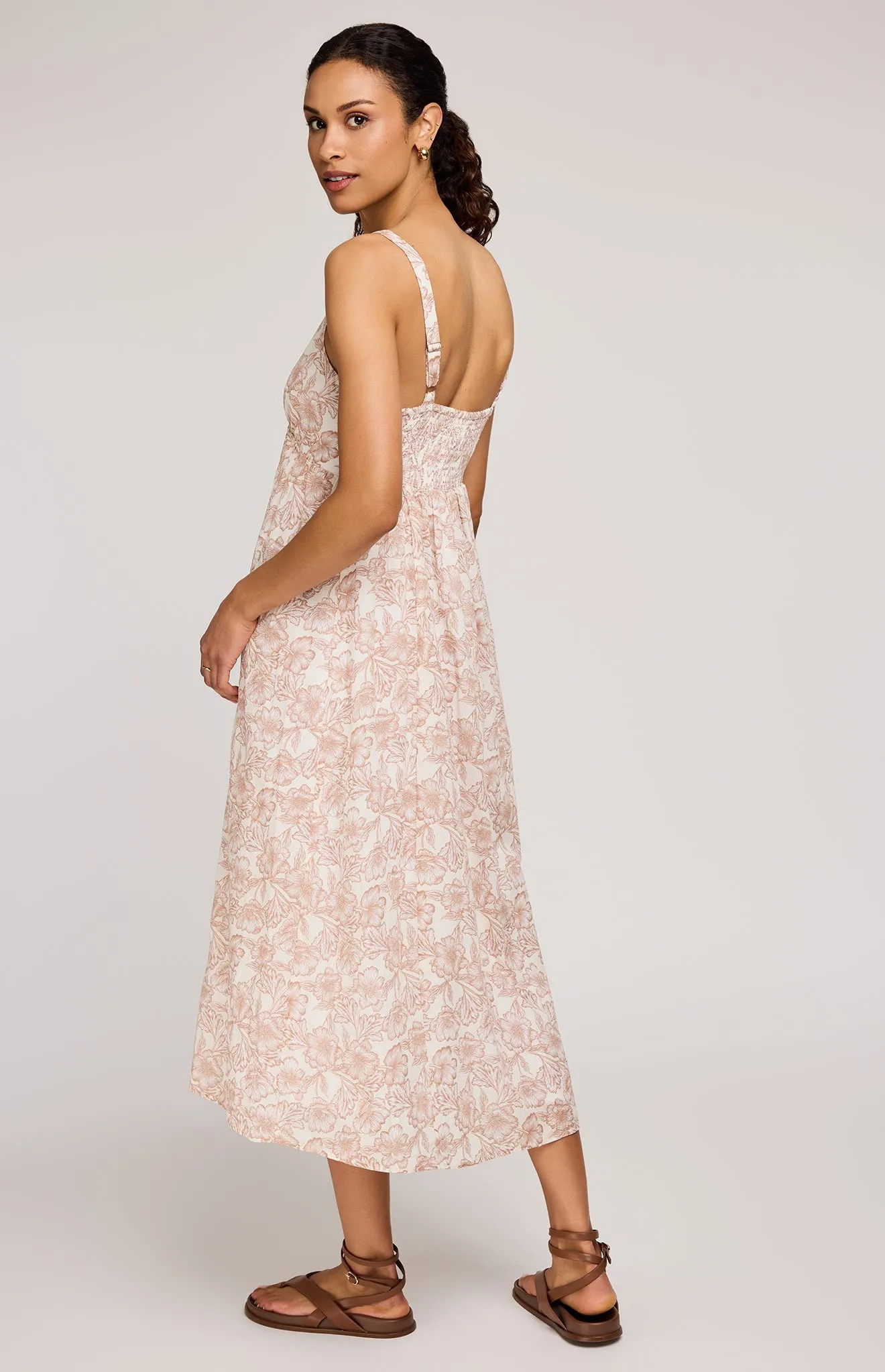 Rosalie Floral Midi Dress sold by Gentle Fawn product image thumbnail 3