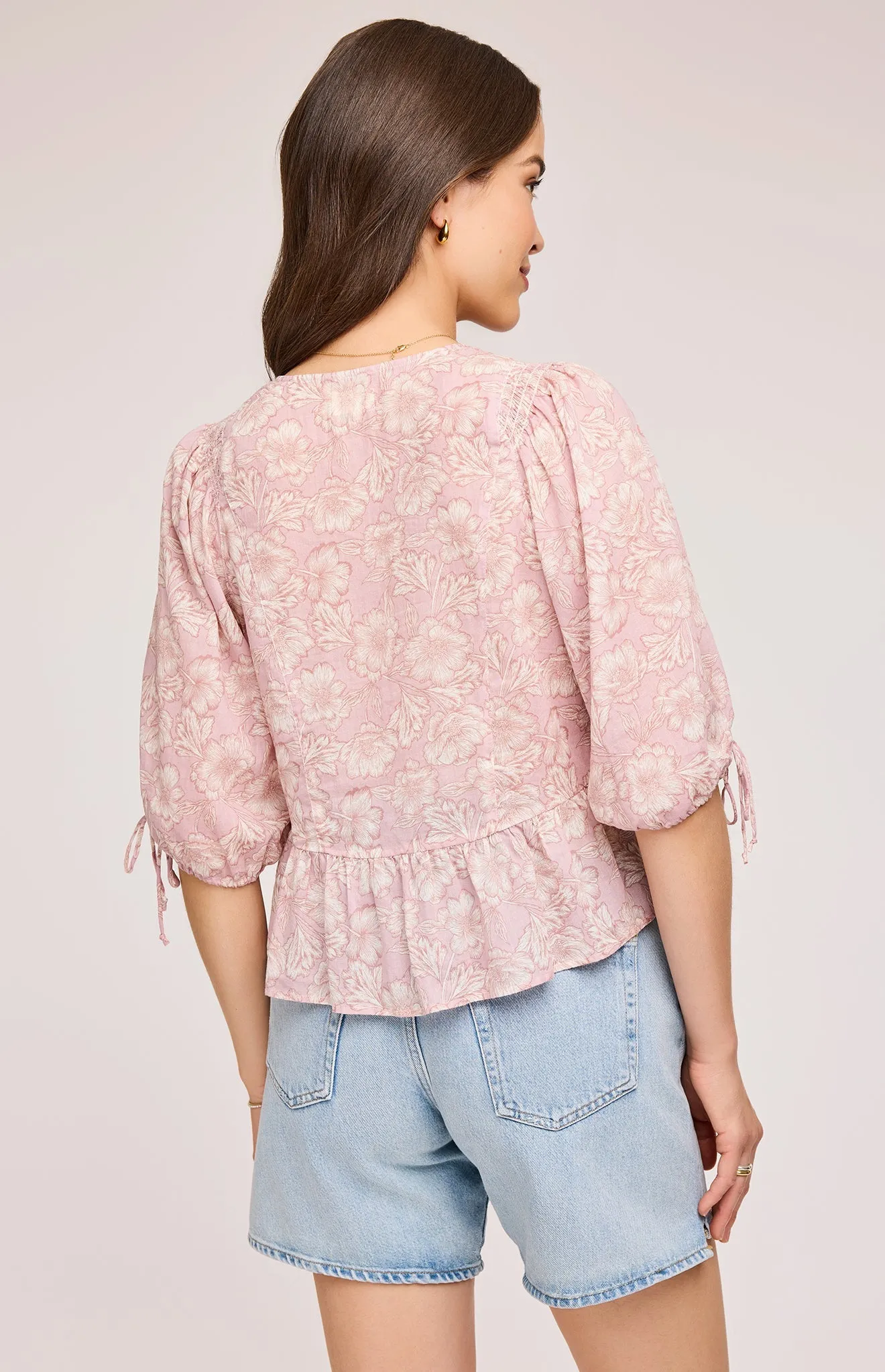 Serafina Floral Blouse sold by Gentle Fawn product image thumbnail 3