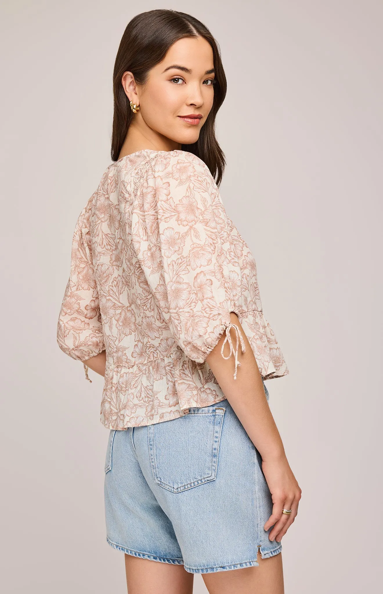 Serafina Floral Blouse sold by Gentle Fawn product image thumbnail 3
