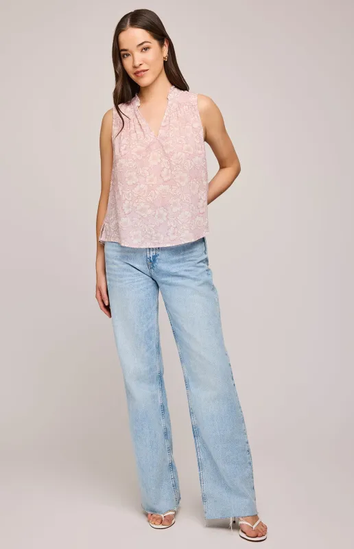 Sofia Floral Tank made by Gentle Fawn