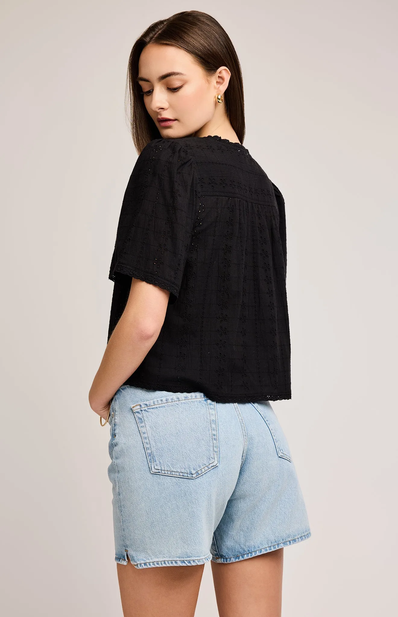 Jessa Eyelet Top sold by Gentle Fawn product image thumbnail 3