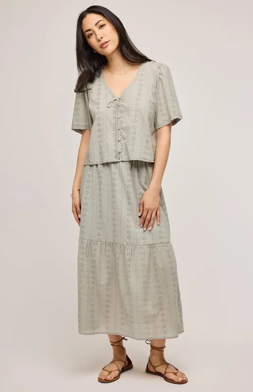 Jessa Eyelet Top sold by Gentle Fawn