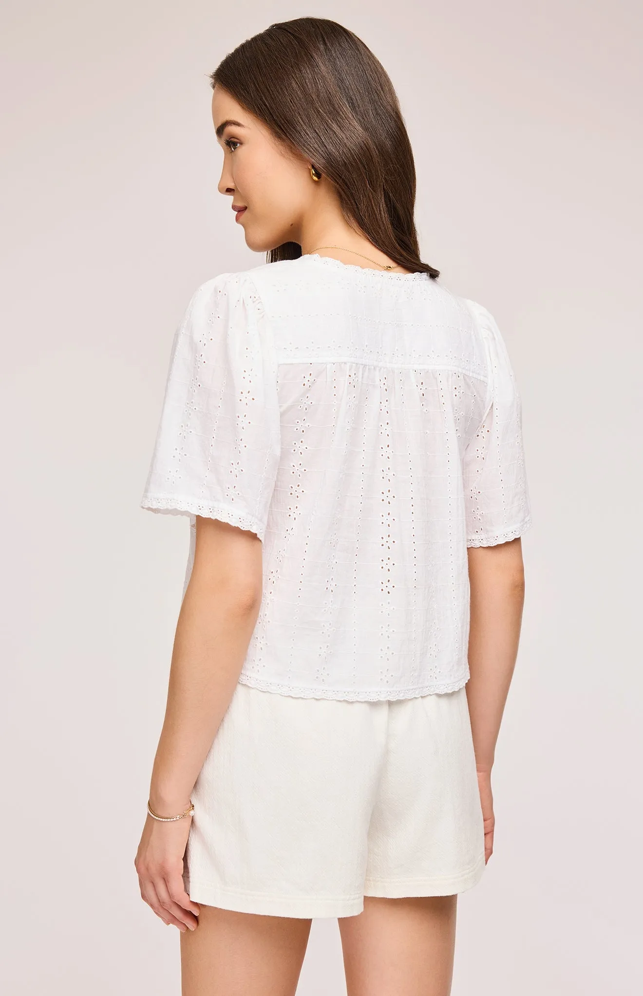 Jessa Eyelet Top sold by Gentle Fawn product image thumbnail 4