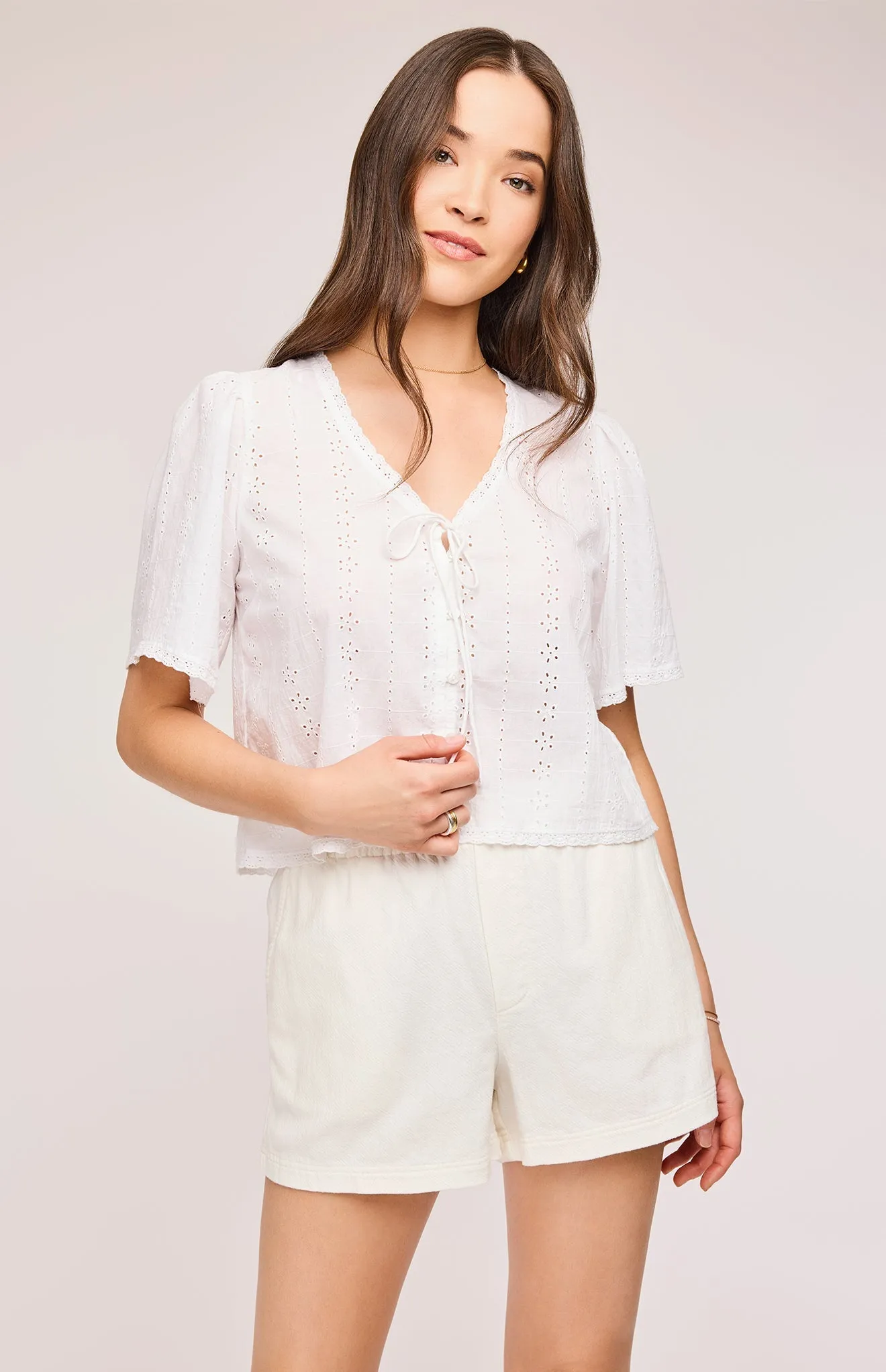 Jessa Eyelet Top sold by Gentle Fawn product image thumbnail 2