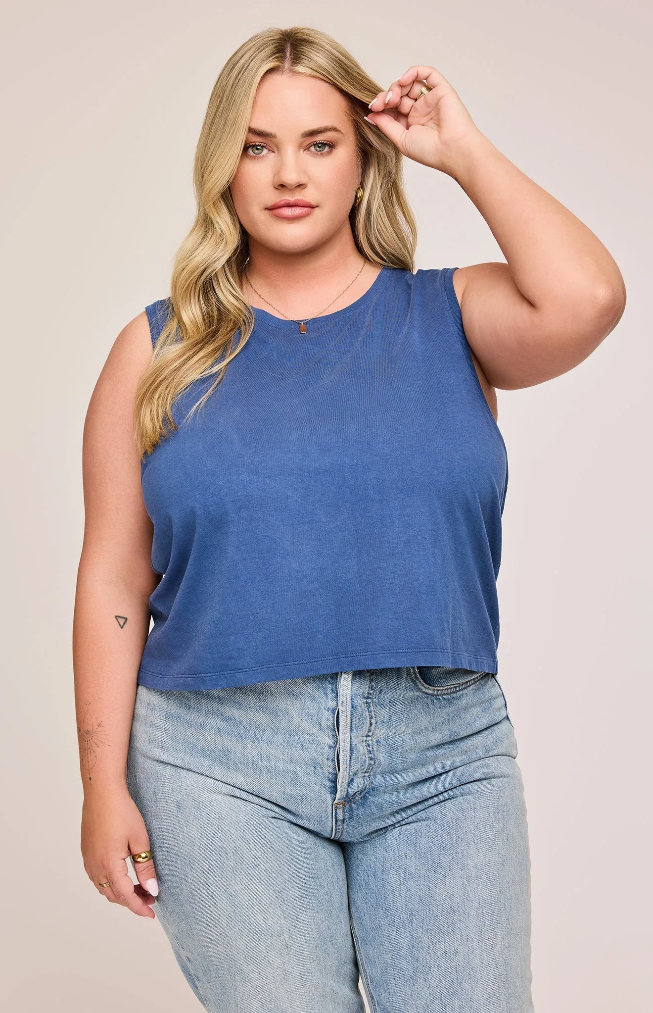 Kate Cotton Tank sold by Gentle Fawn