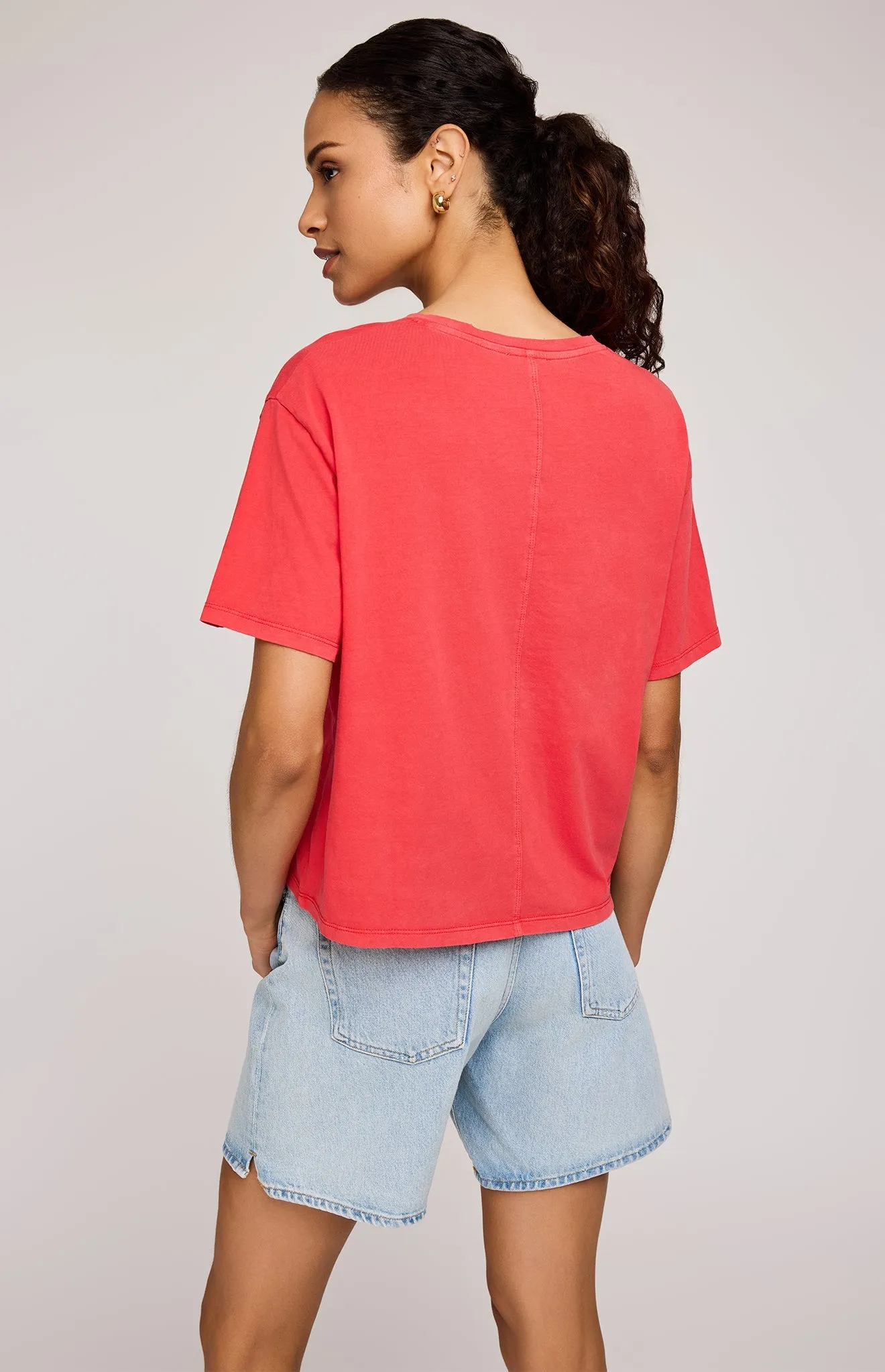 Brigitte Cotton T-Shirt sold by Gentle Fawn product image thumbnail 2