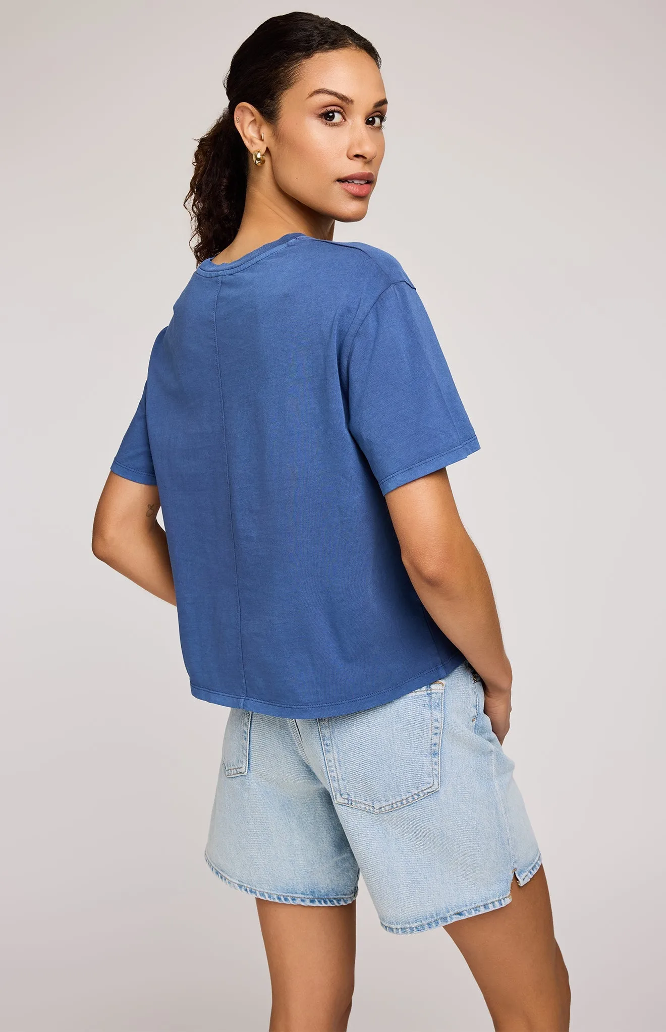 Brigitte Cotton T-Shirt sold by Gentle Fawn product image thumbnail 3
