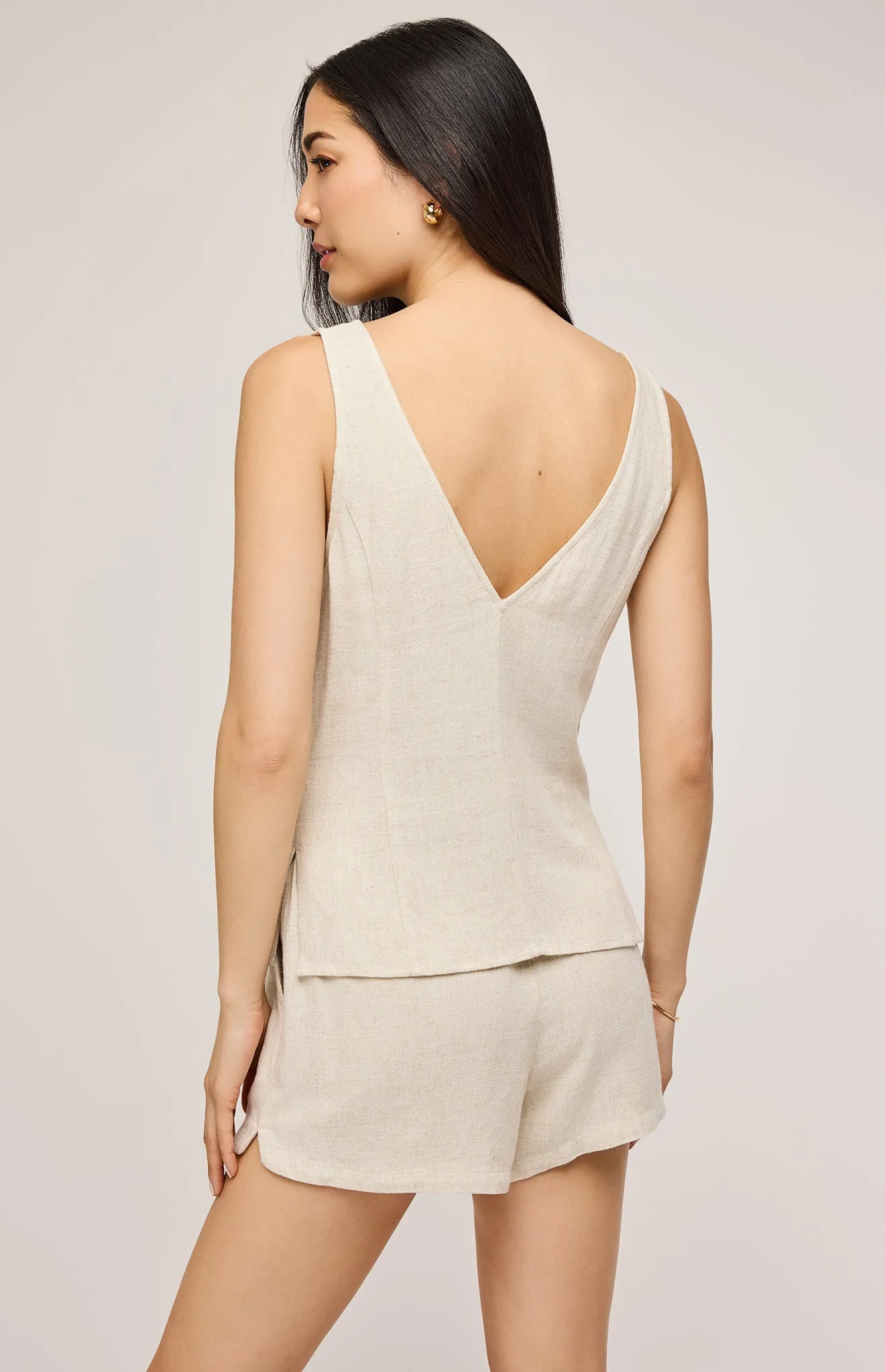 Jules Linen Tank sold by Gentle Fawn product image thumbnail 2