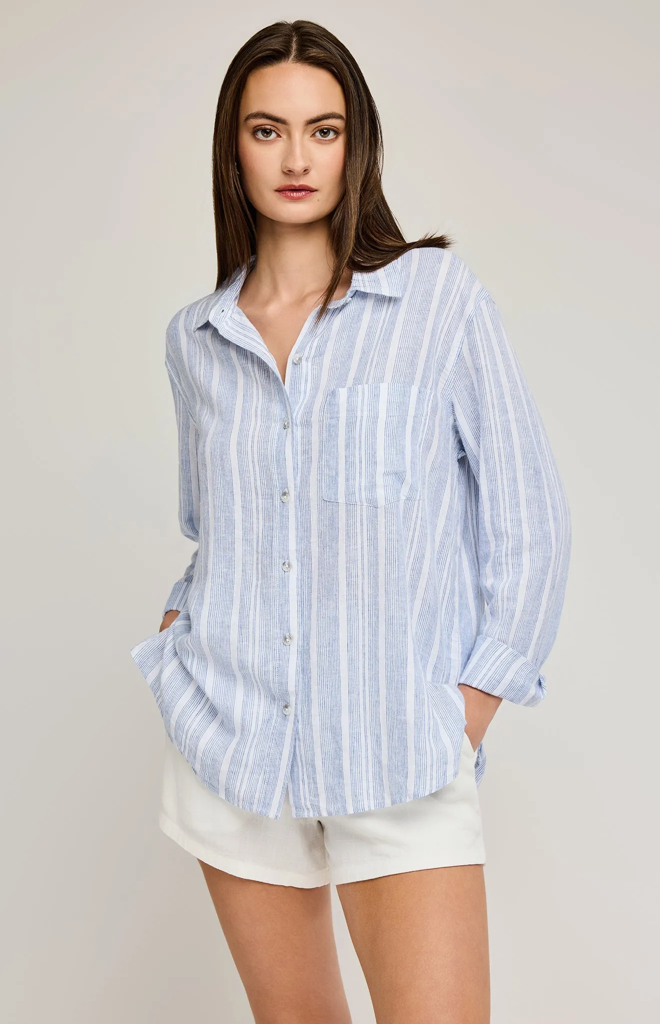 Luka Button Down Shirt sold by Gentle Fawn product image thumbnail 4