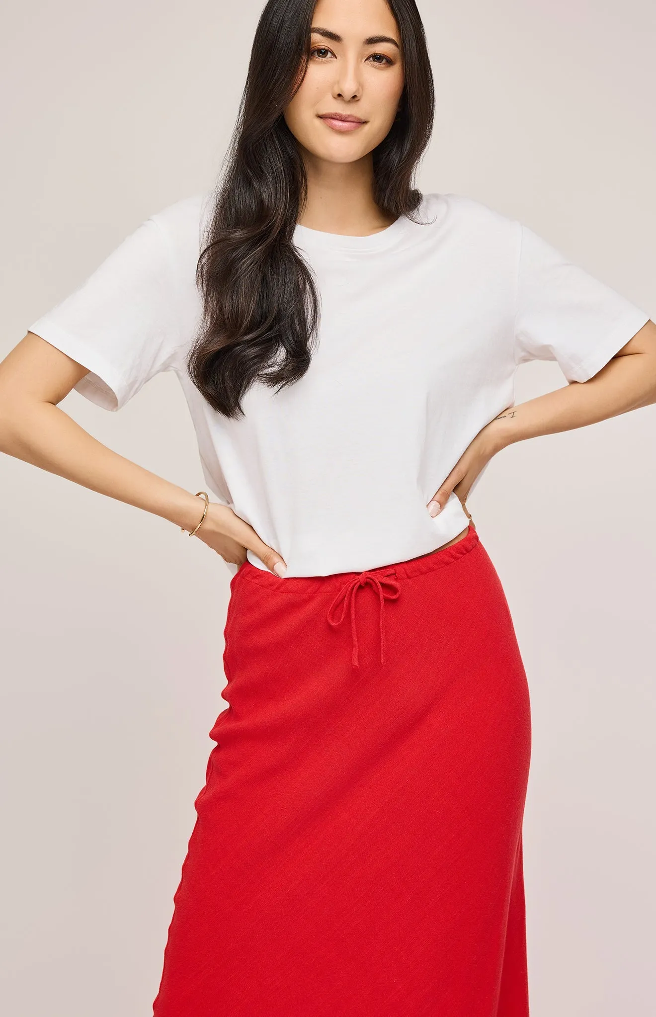 Cassia Linen Skirt sold by Gentle Fawn product image thumbnail 4