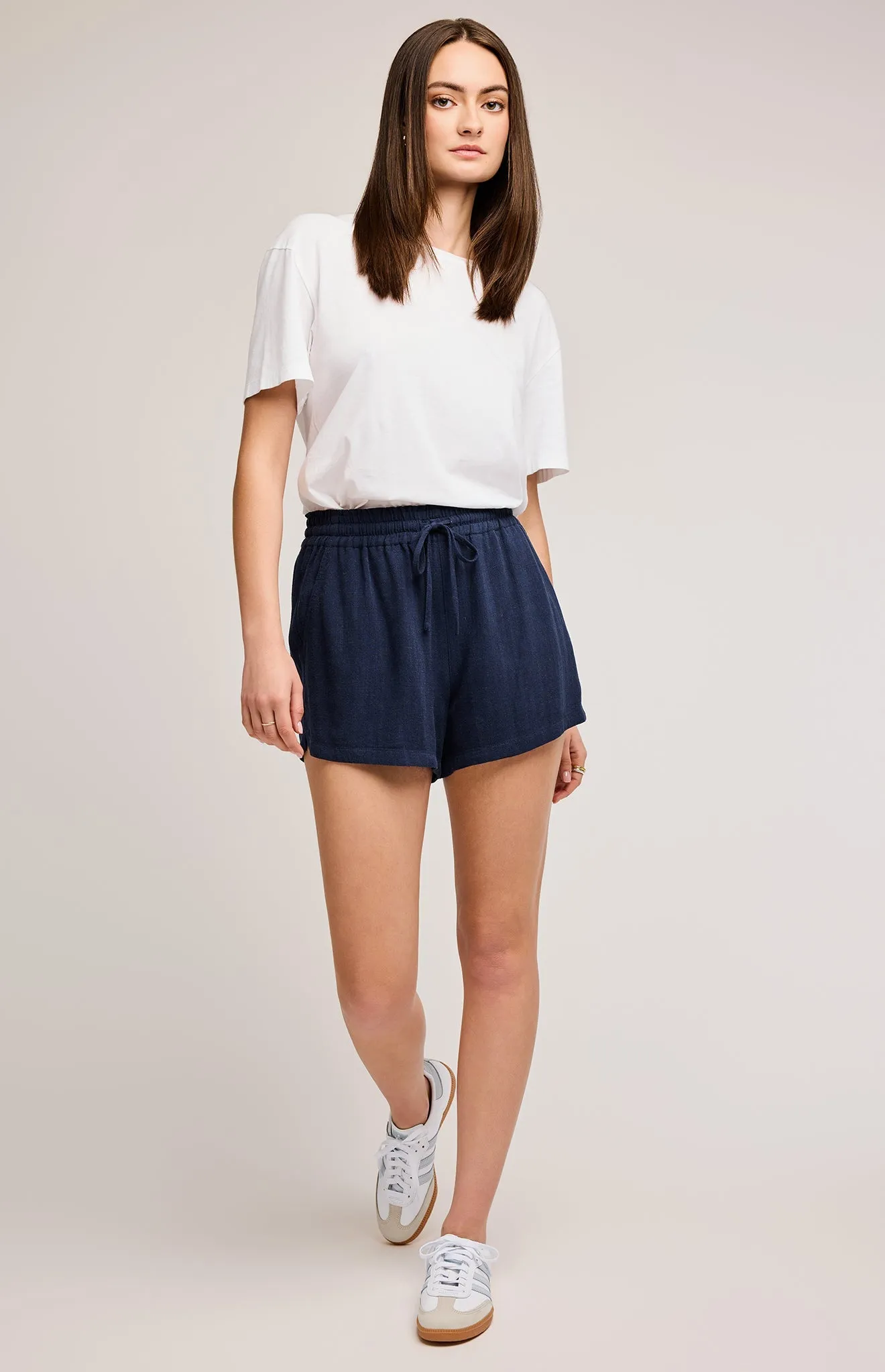 Suki Linen Shorts sold by Gentle Fawn