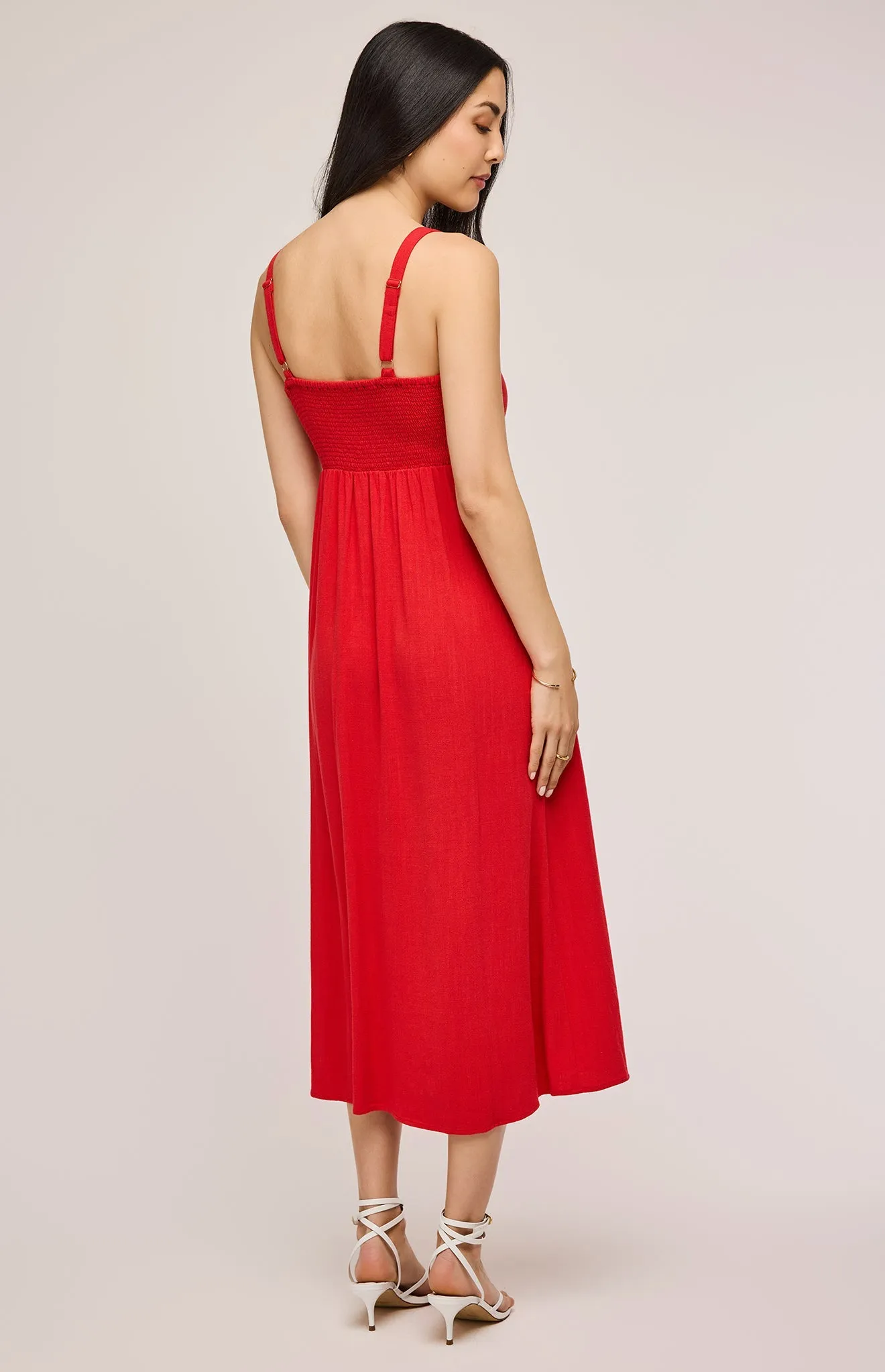 Cairo Linen Midi Dress sold by Gentle Fawn product image thumbnail 4