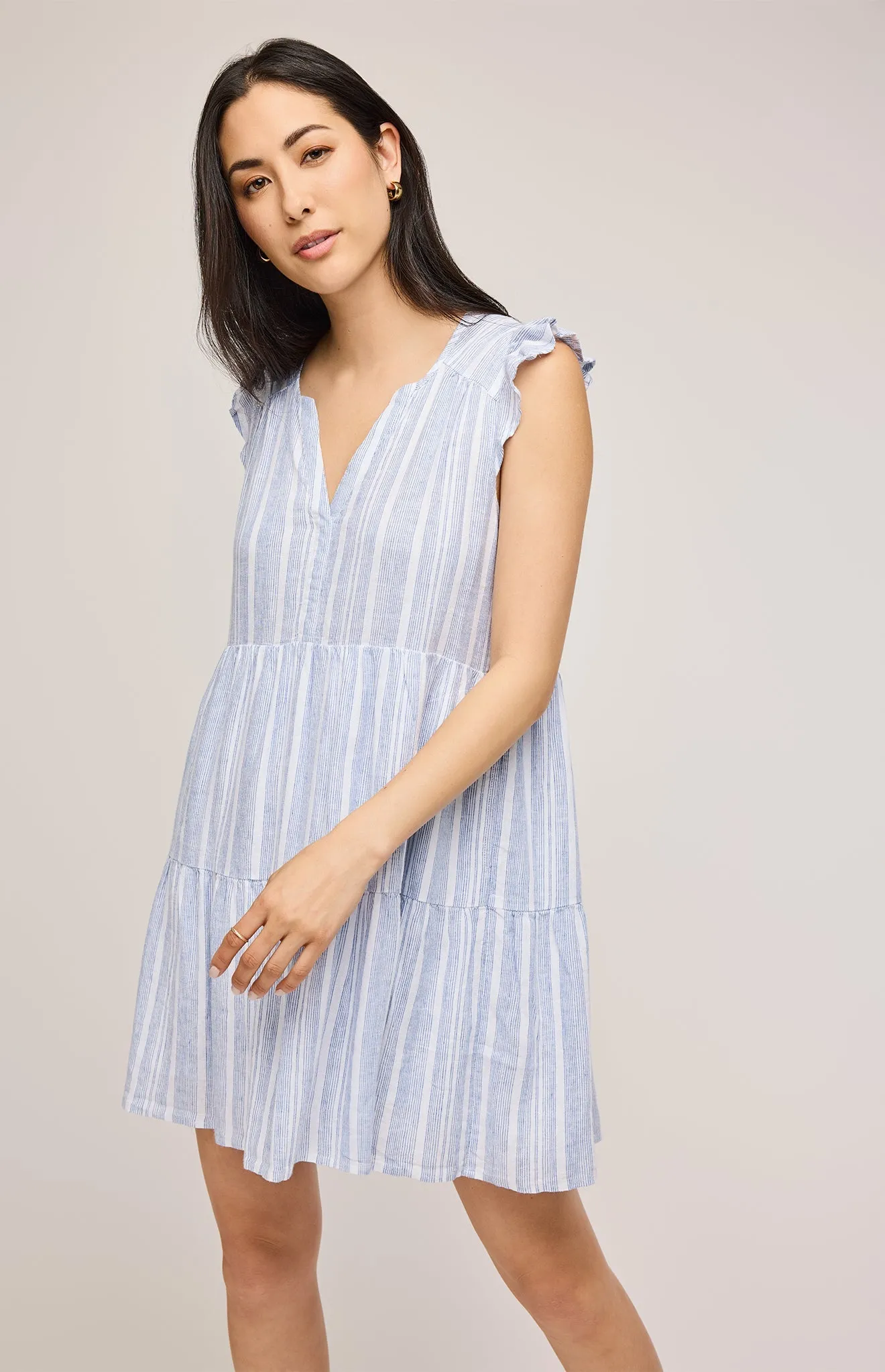 Maggie Linen Mini Dress sold by Gentle Fawn product image thumbnail 4