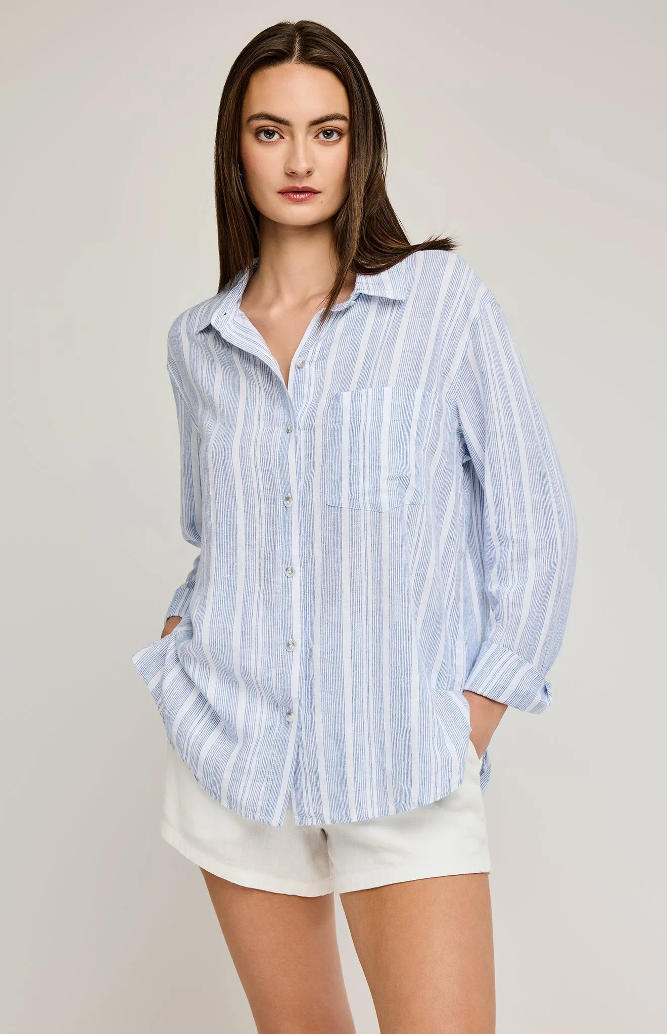 Luka Button Down Shirt sold by Gentle Fawn
