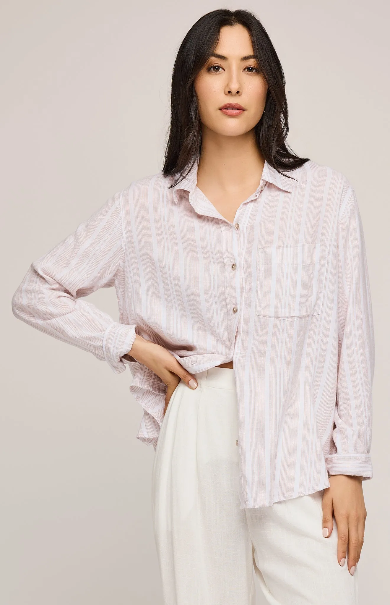 Luka Button Down Shirt sold by Gentle Fawn product image thumbnail 3