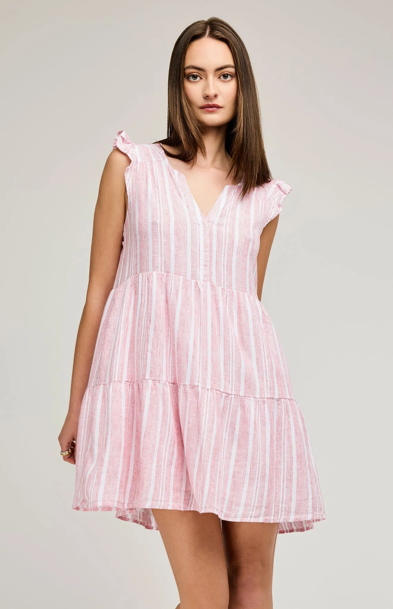 Maggie Linen Mini Dress sold by Gentle Fawn product image thumbnail 5