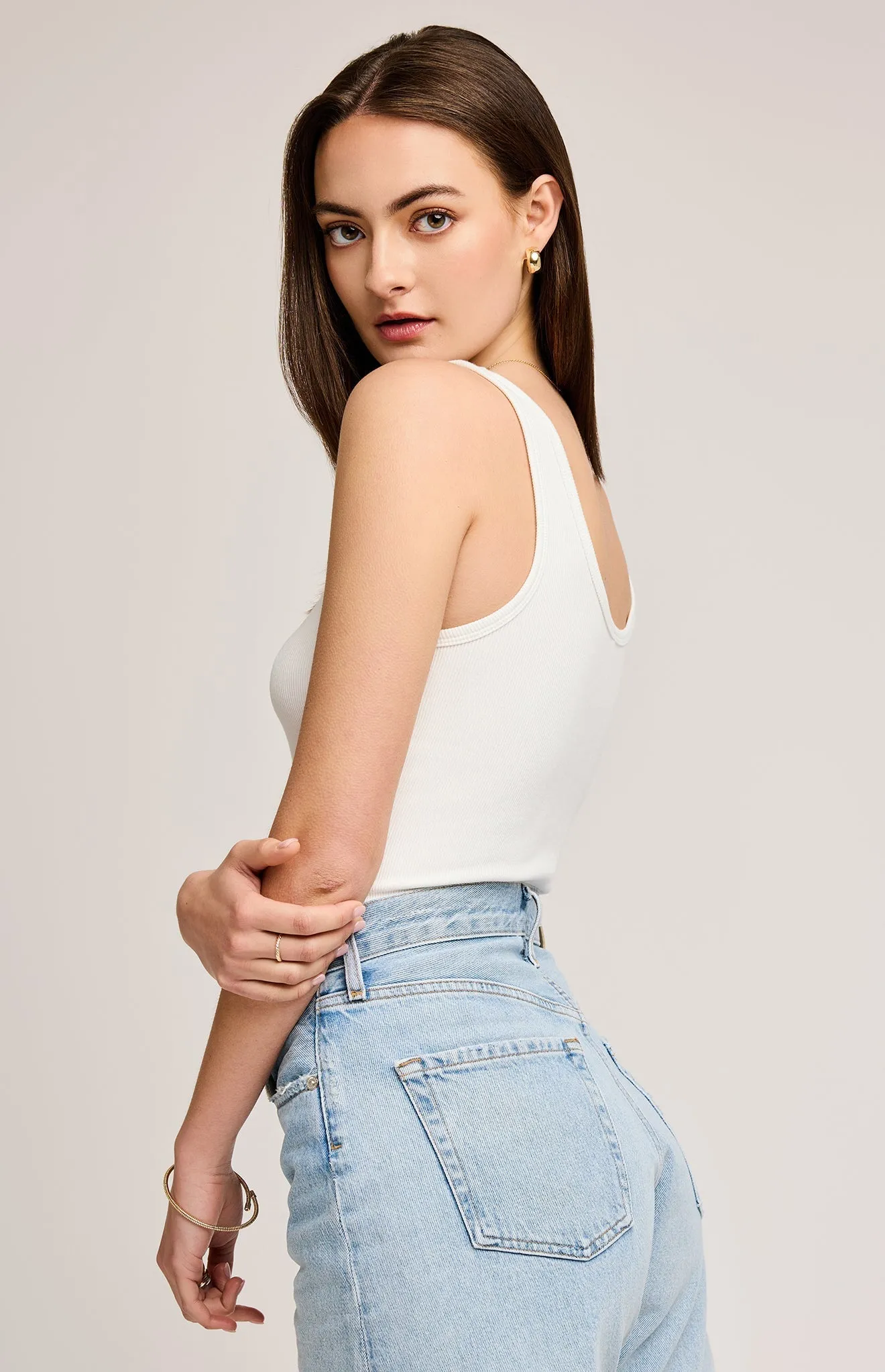 Nina Ribbed Tank sold by Gentle Fawn product image thumbnail 2