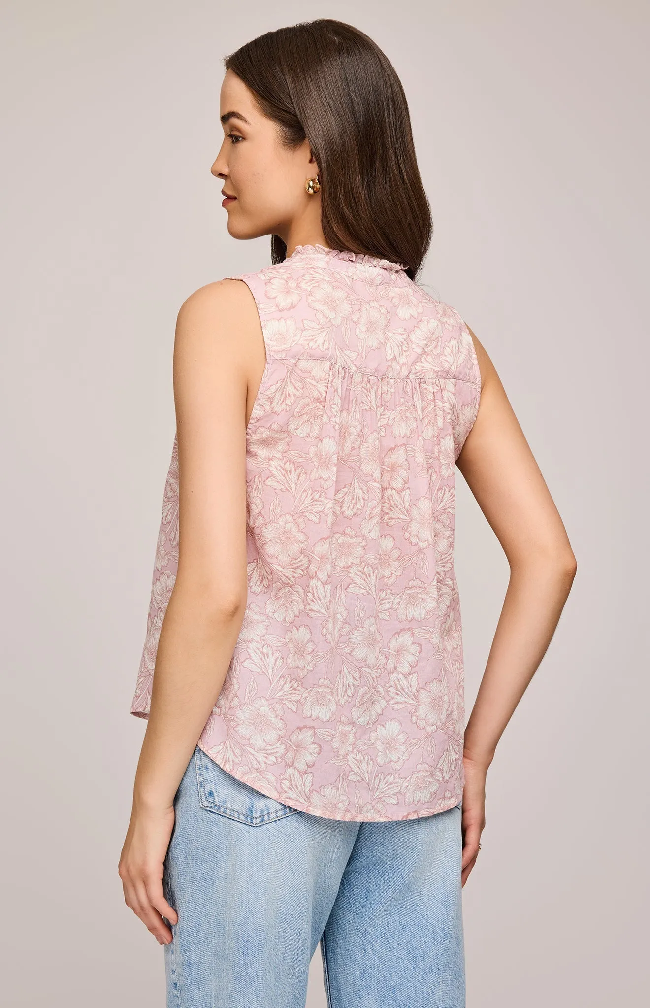 Sofia Floral Tank sold by Gentle Fawn product image thumbnail 3