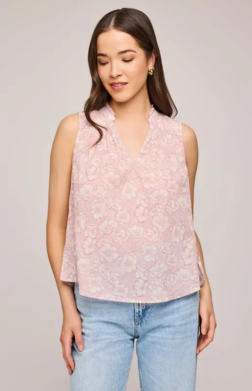 Sofia Floral Tank made by Gentle Fawn