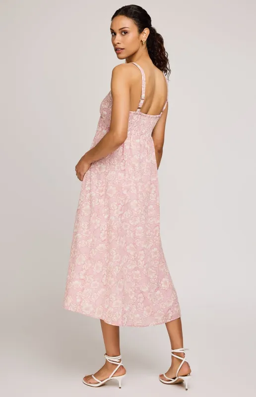 Rosalie Floral Midi Dress sold by Gentle Fawn