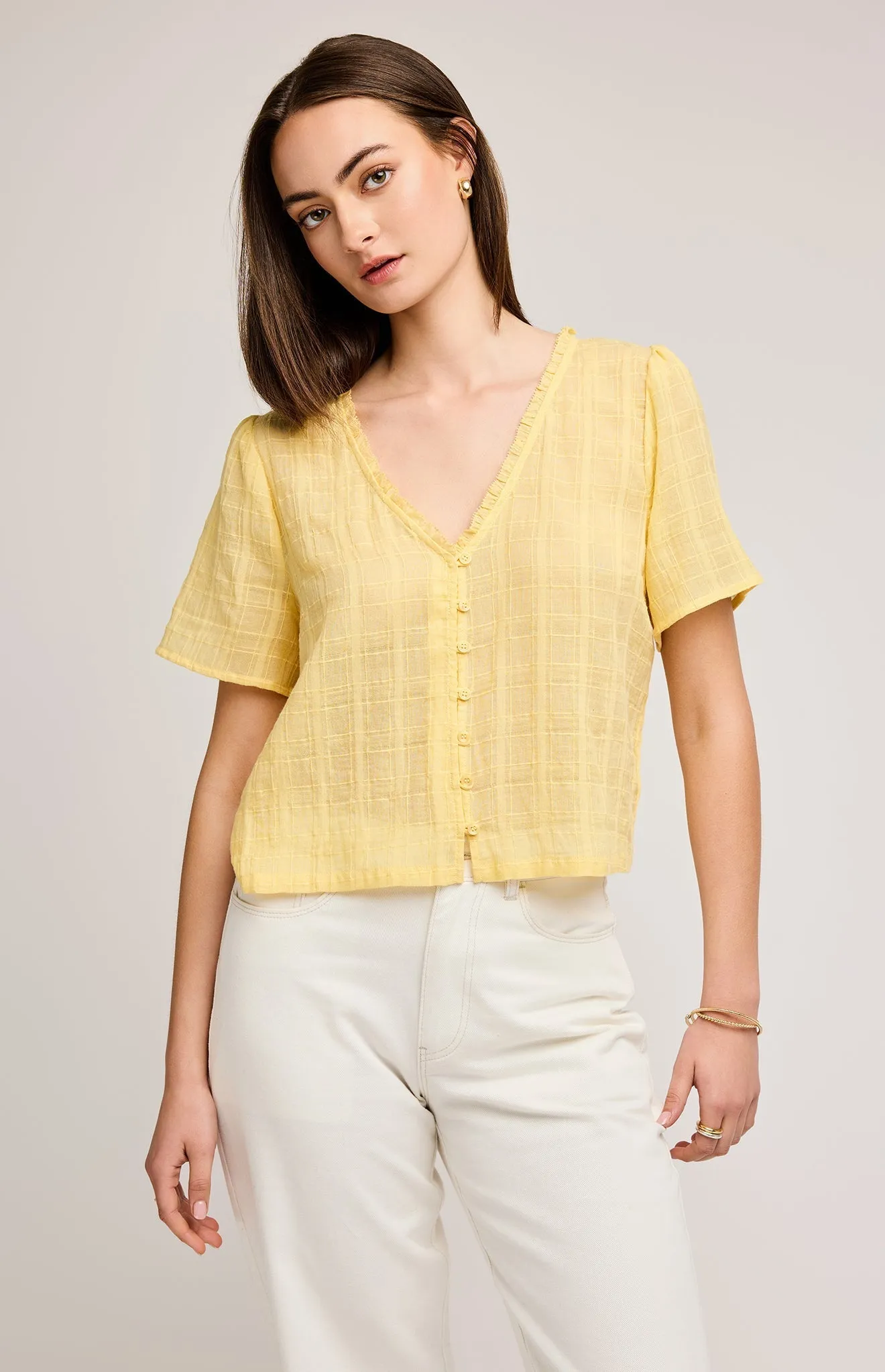 Cordelia Textured Cotton Top sold by Gentle Fawn product image thumbnail 5