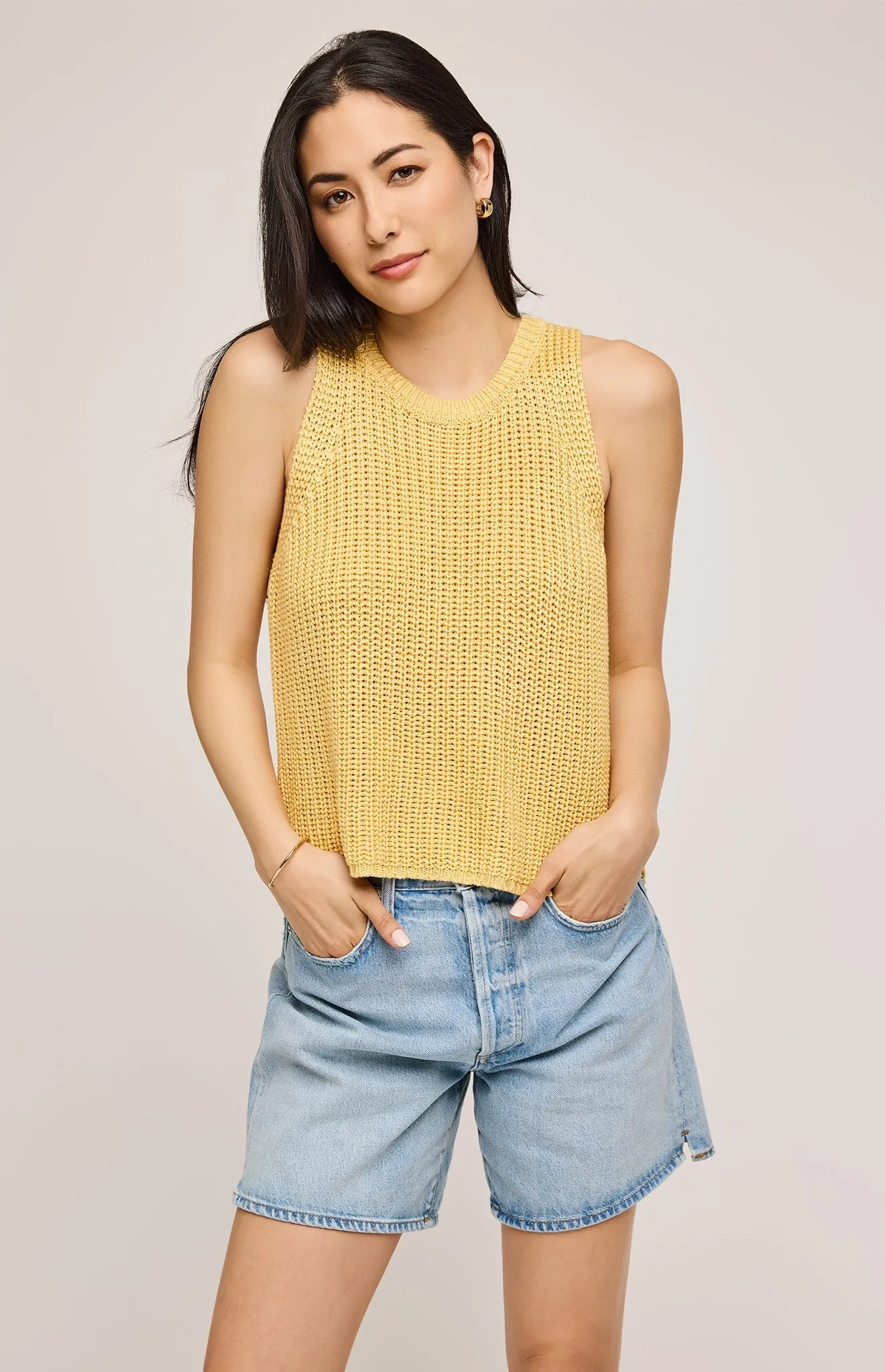 Andrea Knit Tank sold by Gentle Fawn