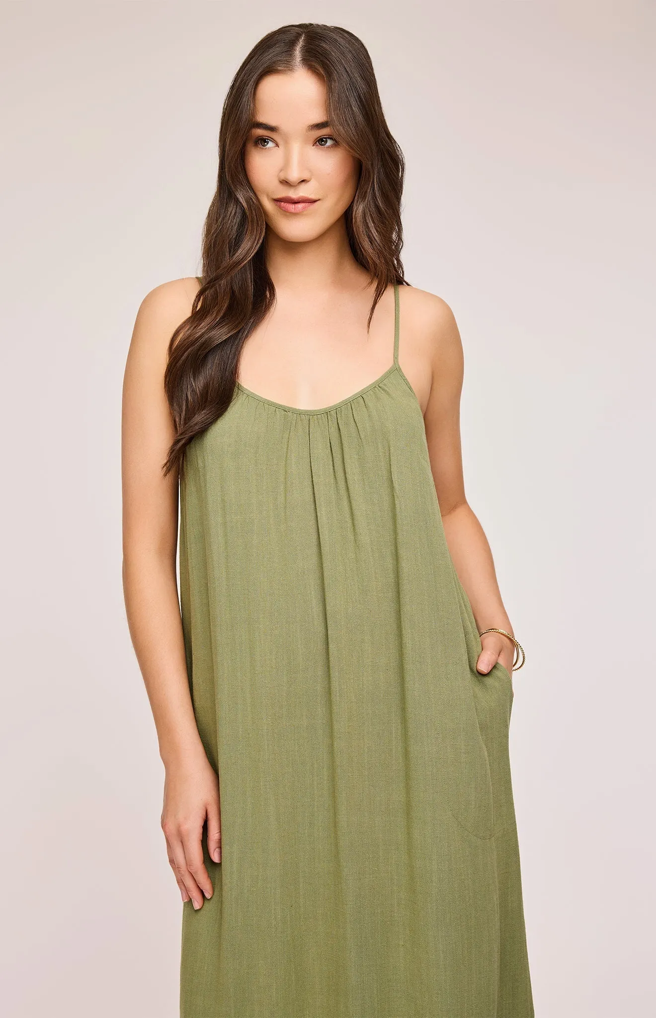 Brooke Linen Dress sold by Gentle Fawn