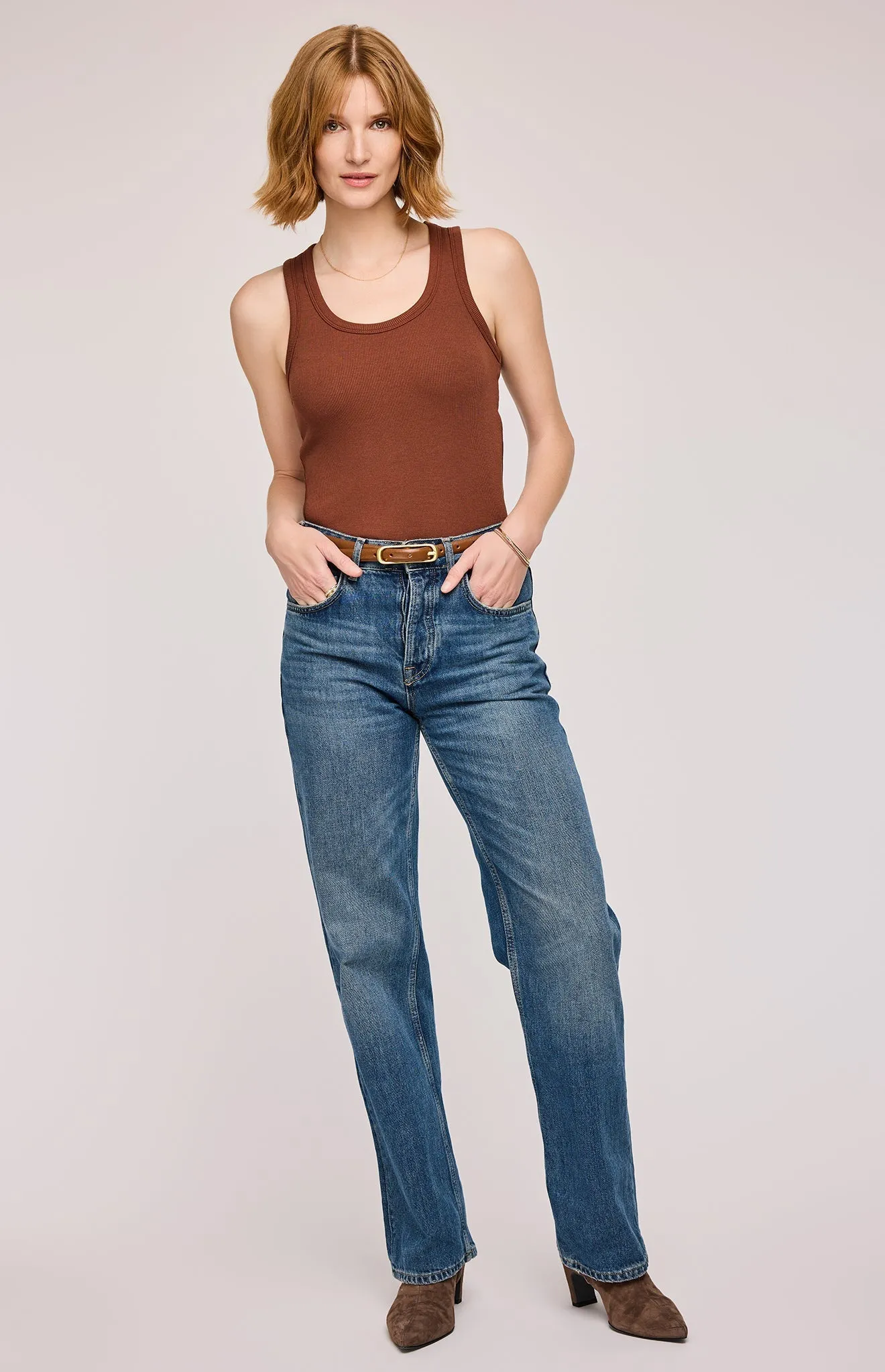 Bowen Ribbed Tank Top sold by Gentle Fawn product image thumbnail 4