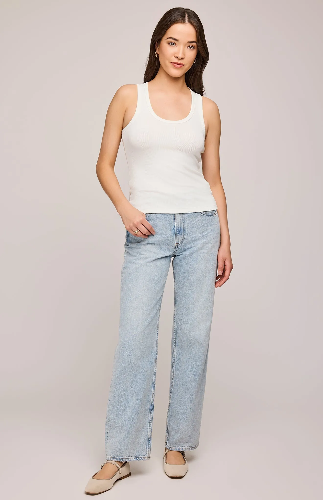 Bowen Ribbed Tank Top sold by Gentle Fawn product image thumbnail 2