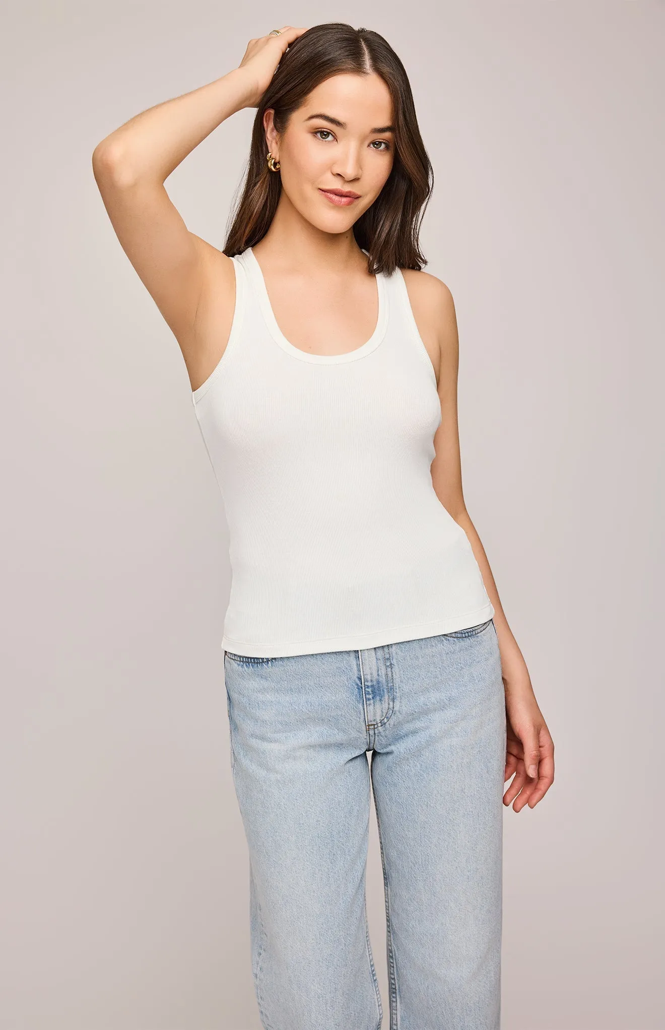 Bowen Ribbed Tank Top sold by Gentle Fawn
